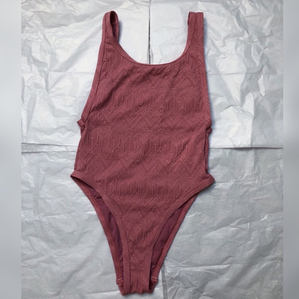 Low cut bathing suit